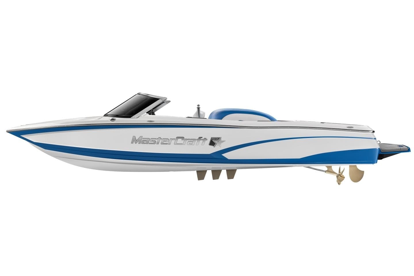 Four-fin direct-drive hull