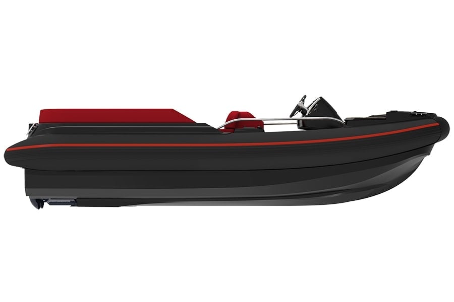 Gull-wing hull form