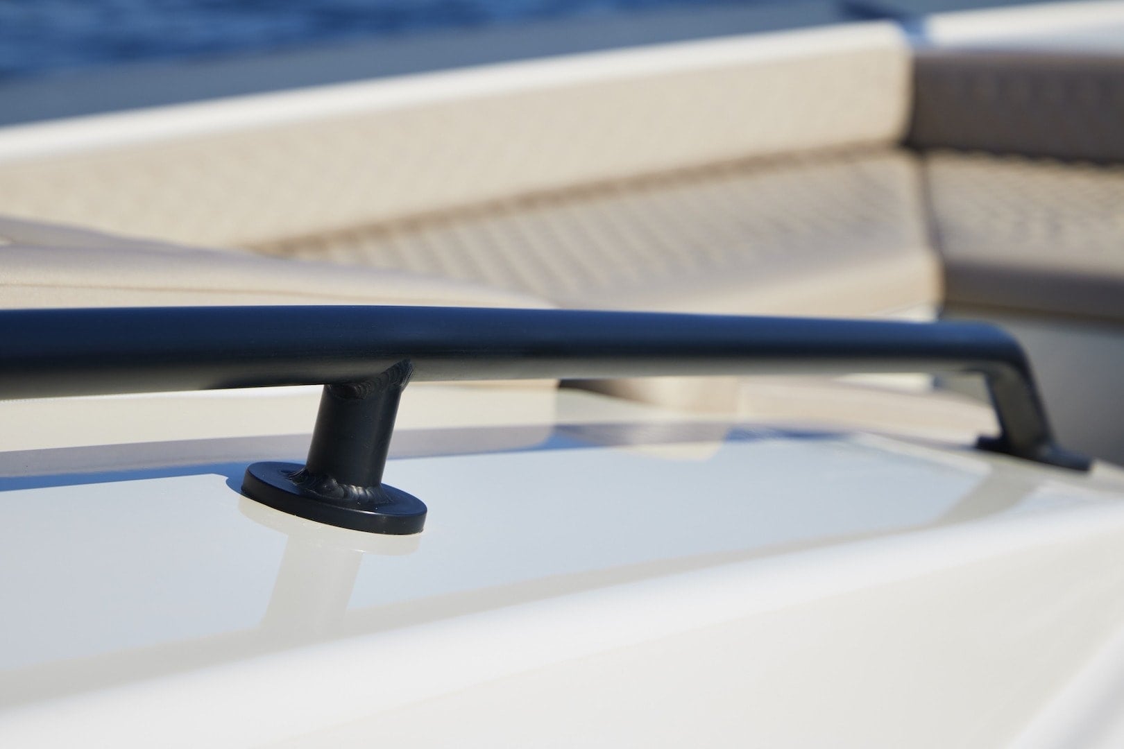 Chaser Yachts 500R seating and upholstery detail