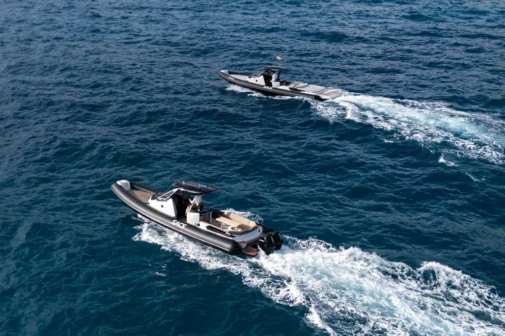 SACS Strider 13 EFB 2026 bow view underway